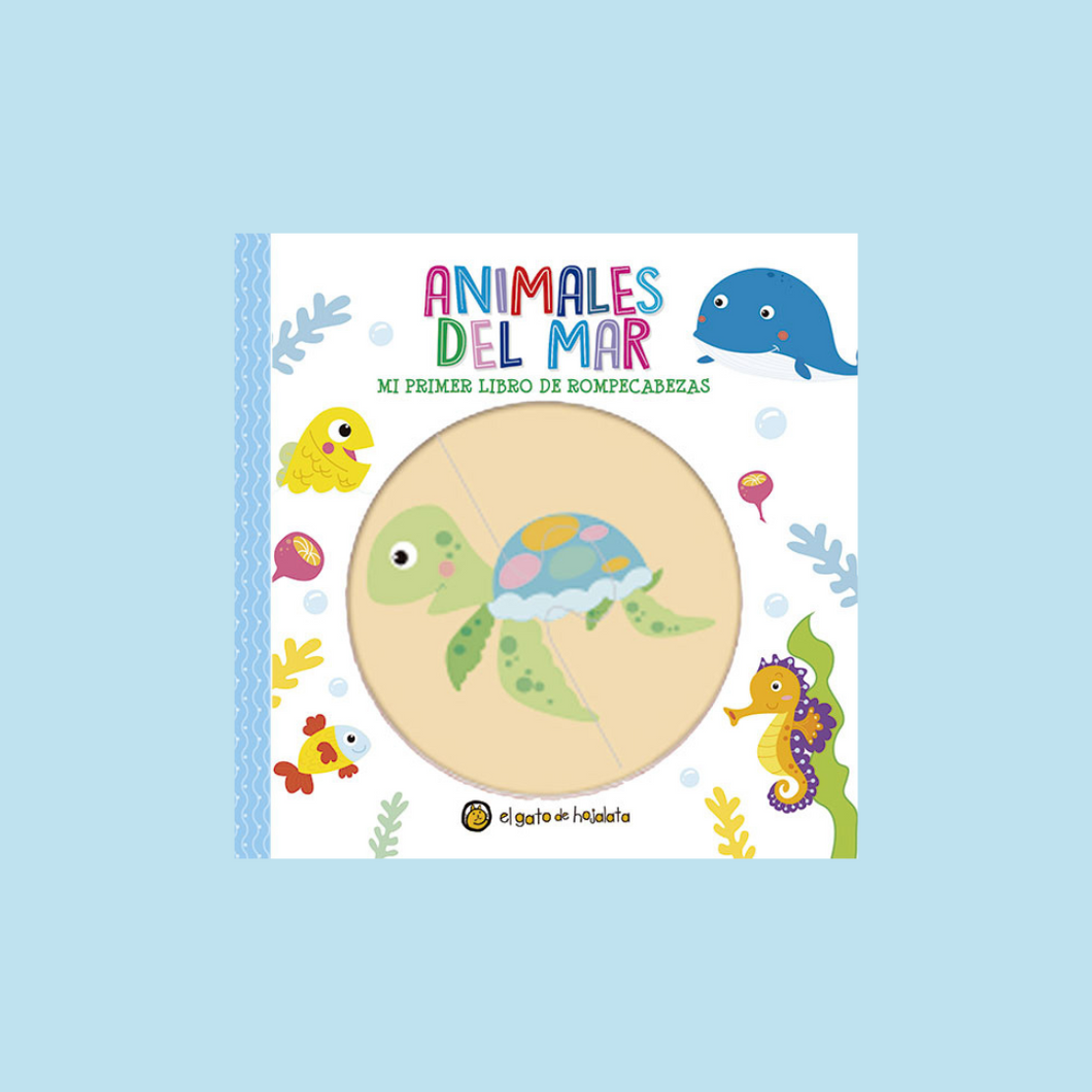 Animales del Mar | Mi primer libro de rompecabezas